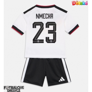 Německo Felix Nmecha #23 Dětské Domácí dres komplet MS 2026 Krátký Rukáv (+ trenýrky)